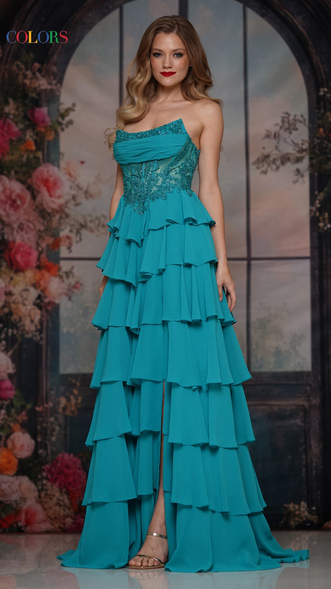 Colors Dress 3934 Seafoam