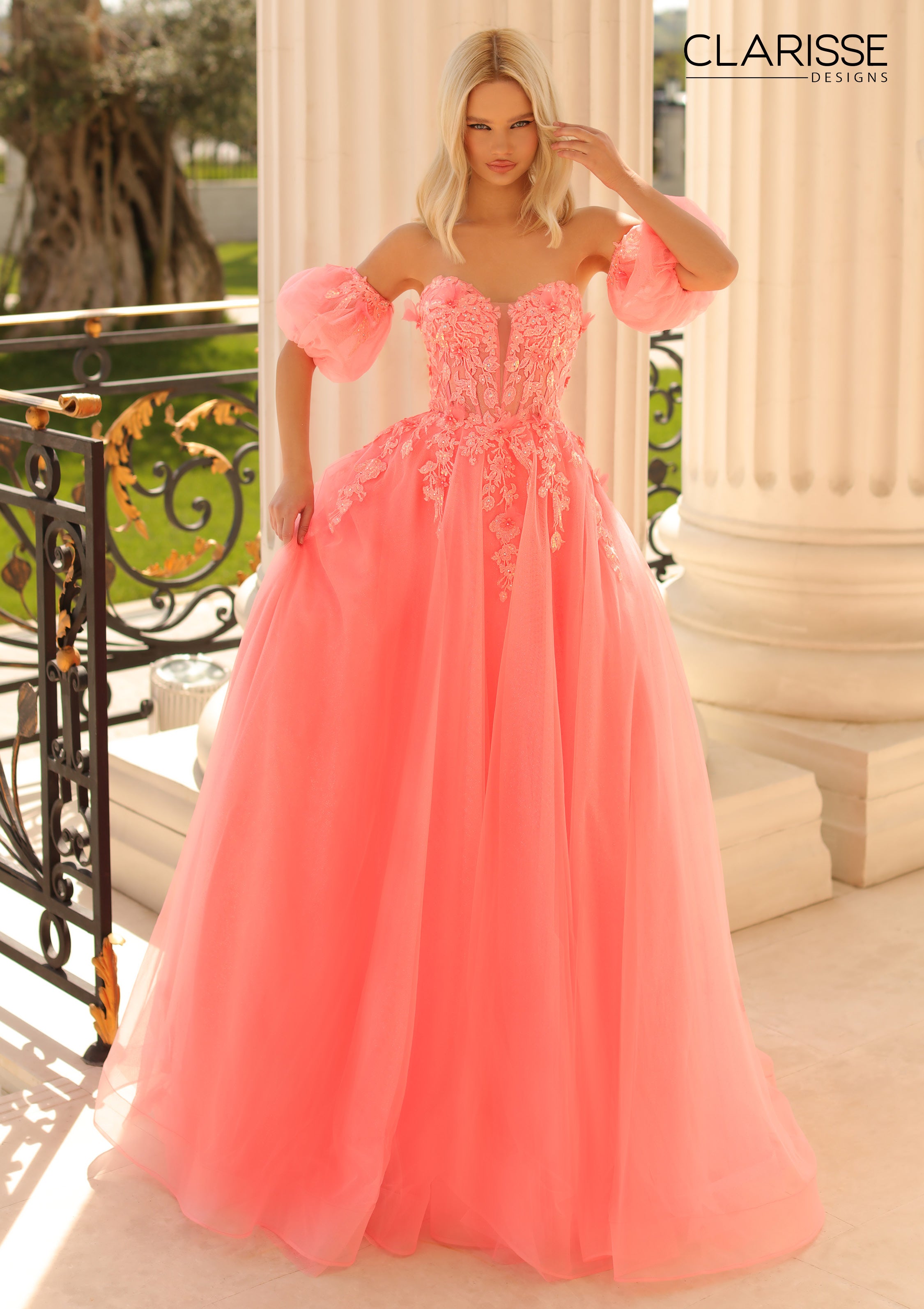 Clarisse 810718 Light Coral Prom Dress – PROM BAE