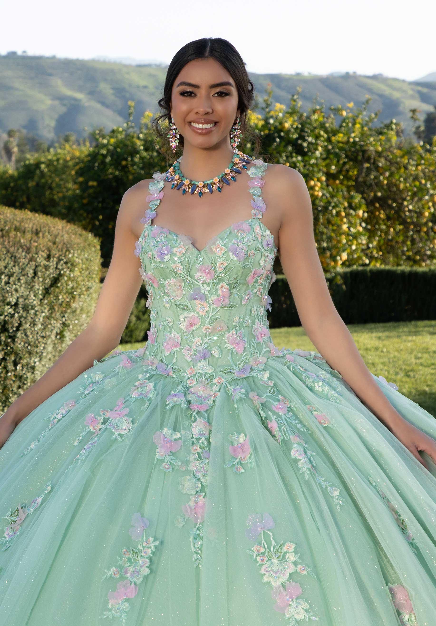 Morilee 89424 Sage/Multi Quinceaera Dress Morilee 89424 Sage/Multi Quinceaera Dress