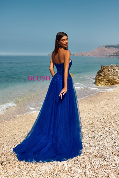 Blush 12109 Cobalt Prom Dress