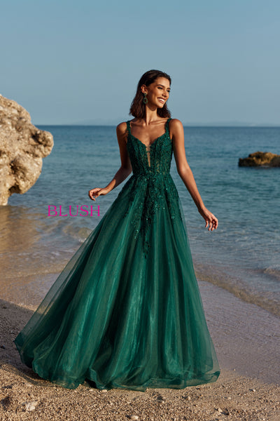 Blush 12151 Emerald Prom Dress