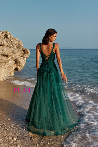 Blush 12151 Emerald Prom Dress