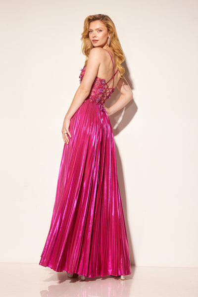 Lucci Lu 1371 Fuchsia Prom Dress