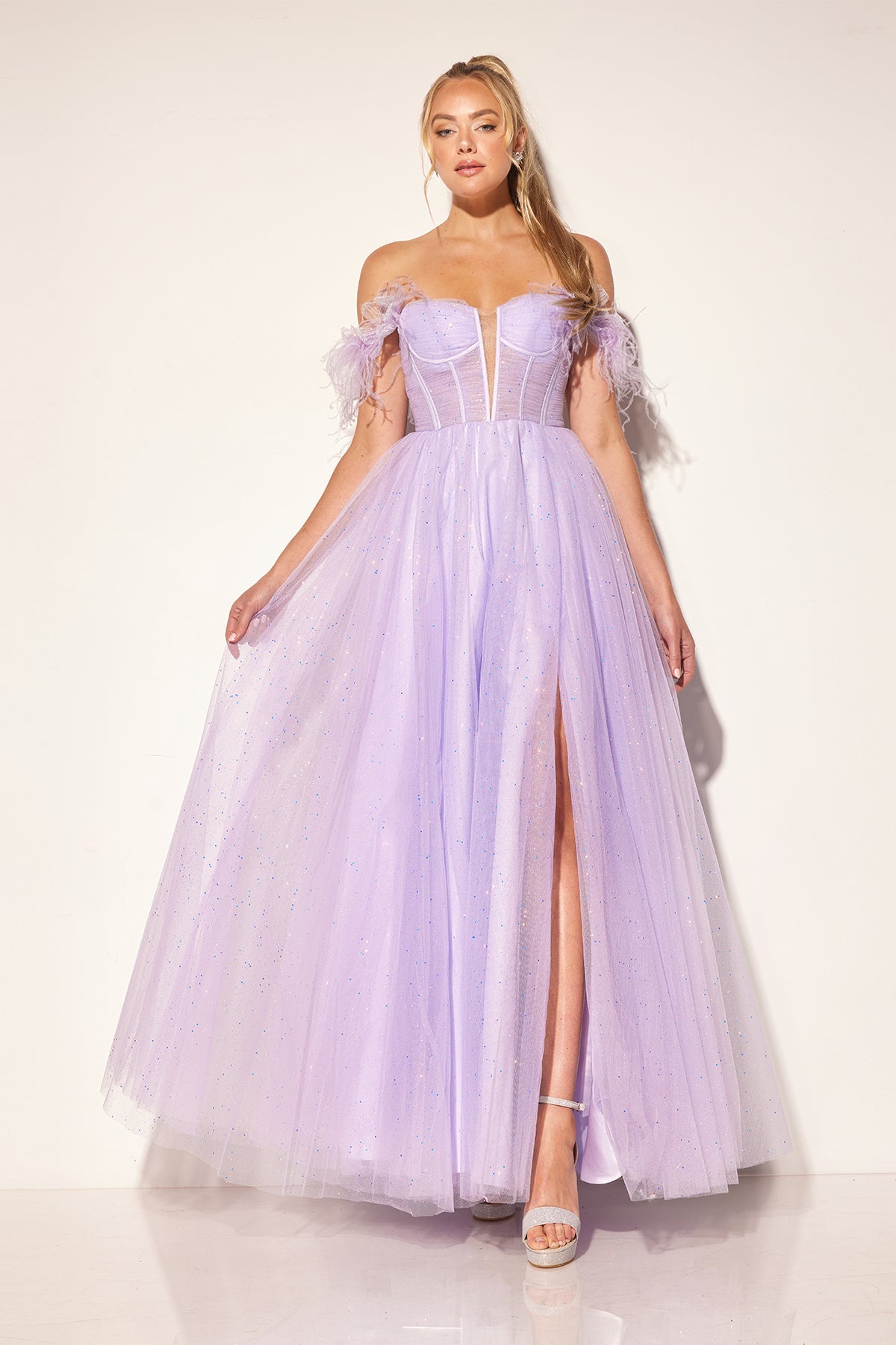 Lucci Lu 1411 Lilac Prom Dress Lucci Lu 1411 Lilac Prom Dress