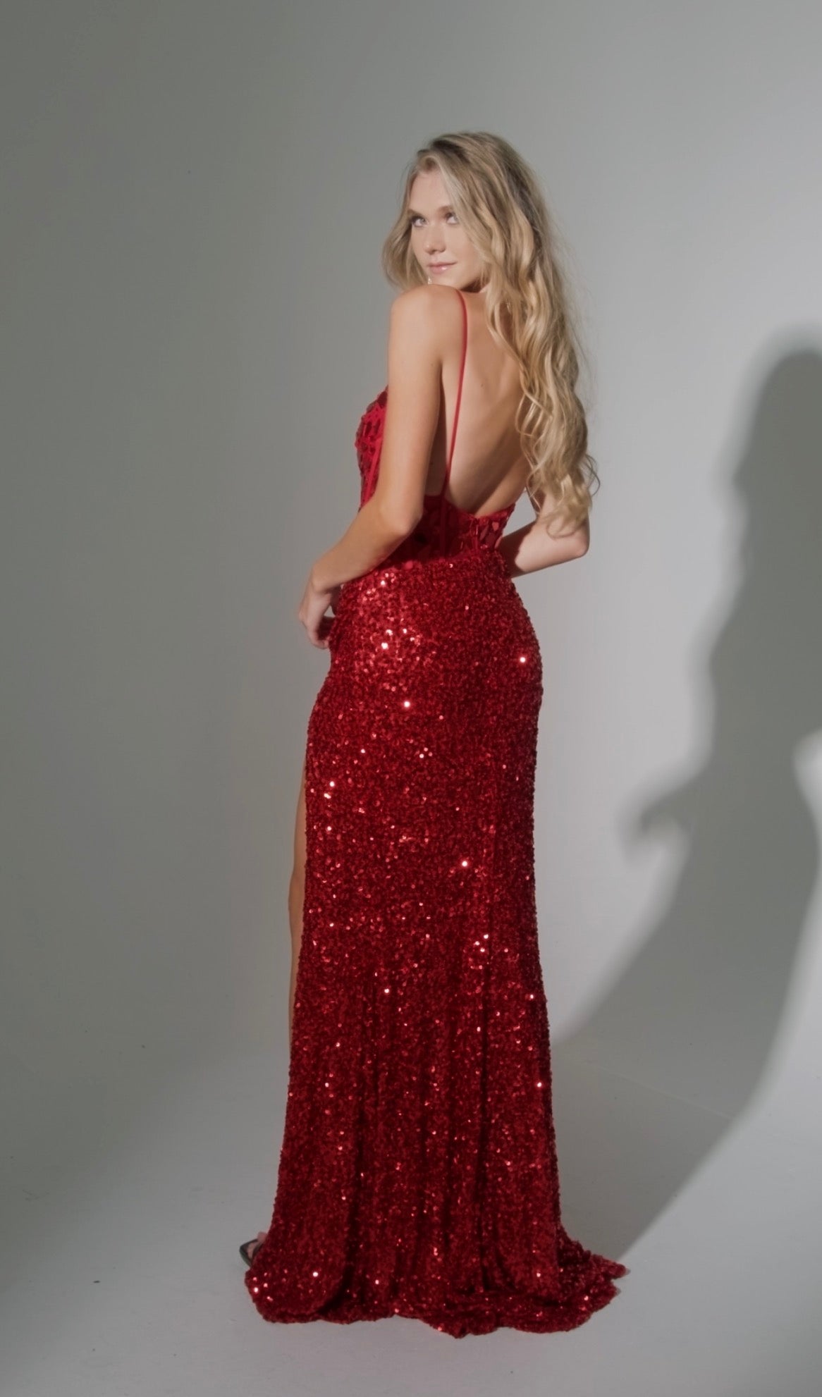 Jasz Couture 7413 Red Prom Dress