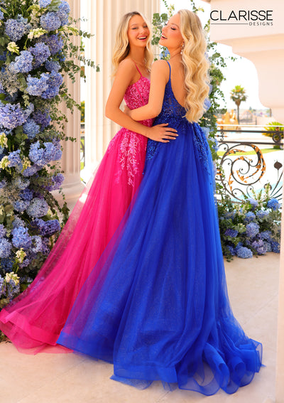 Clarisse 810757 Fuchsia Prom Dress