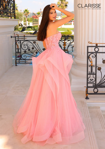 Clarisse 810789 Light Coral Prom Dress