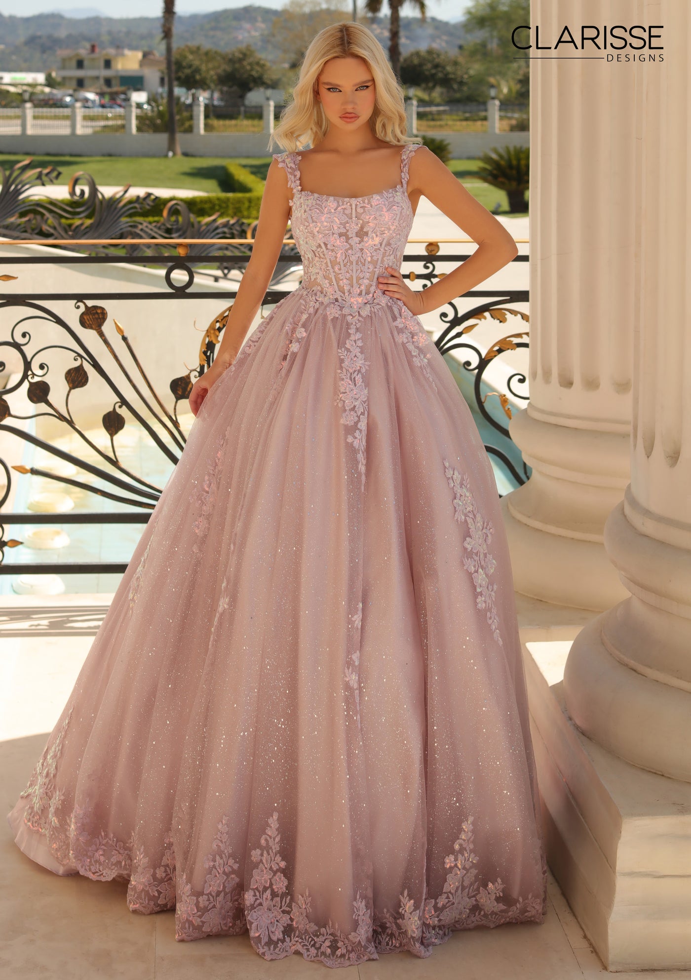 Clarisse 810888 Mauve Prom Dress PROM BAE Clarisse 810888 Mauve Prom Dress PROM BAE