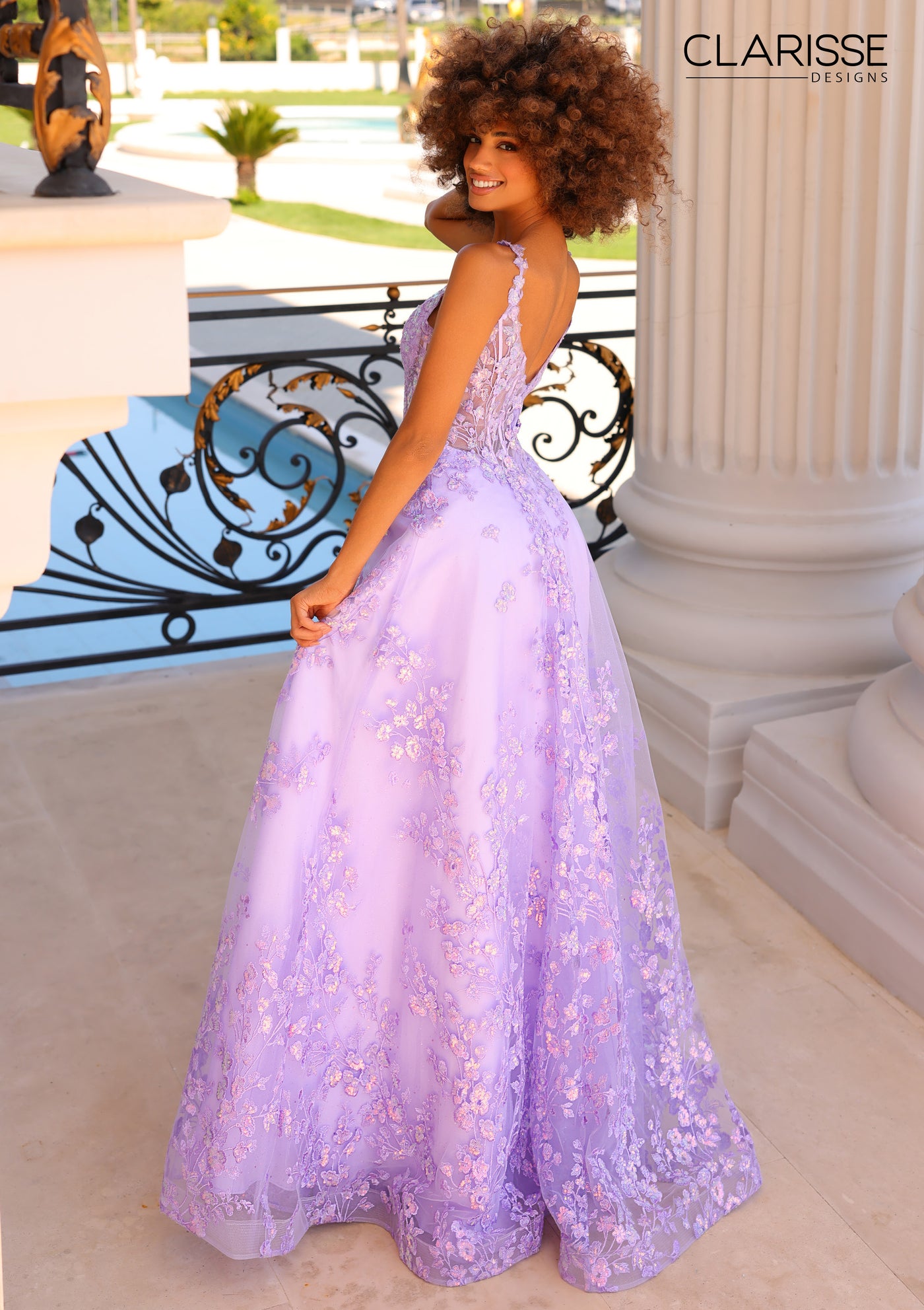 Clarisse 810974 Lilac Prom Dress Clarisse 810974 Lilac Prom Dress