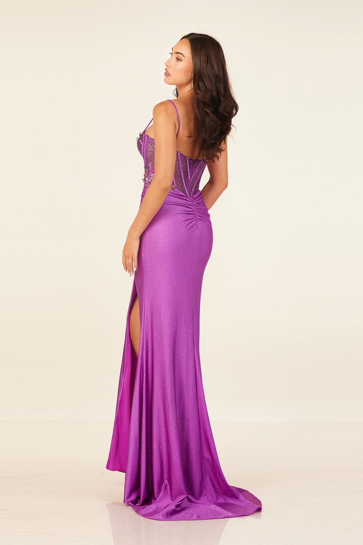 Abby Paris 90295 Violet Prom Dress