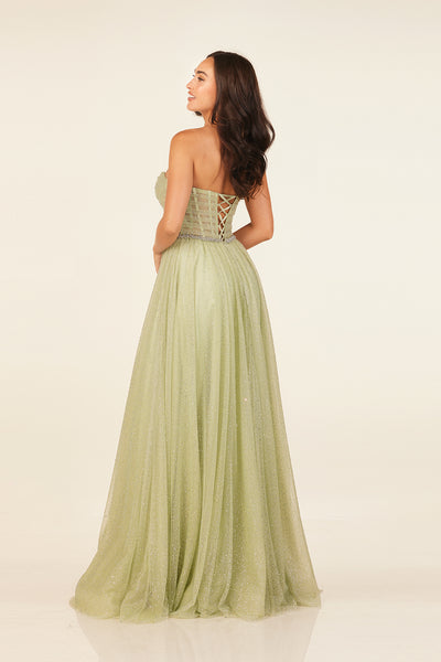 Abby Paris 90324 Dusty Sage Prom Dress