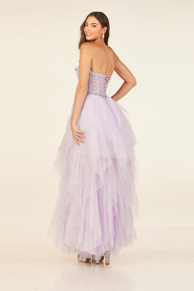 Abby Paris 90325 Lilac Prom Dress