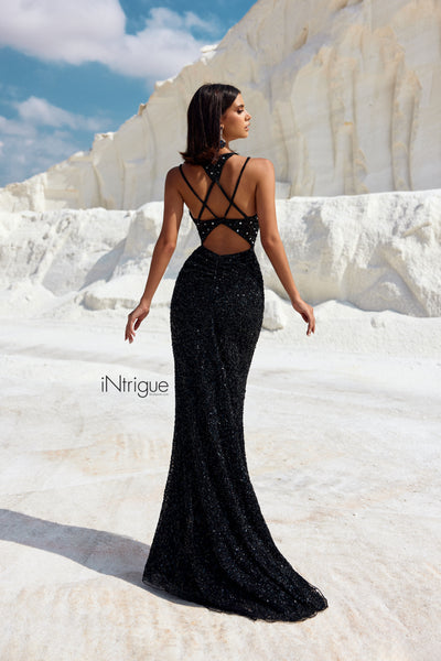 iNtrigue 91011 Black Prom Dress