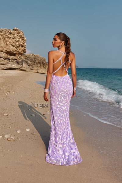 iNtrigue 91017 Lilac Prom Dress