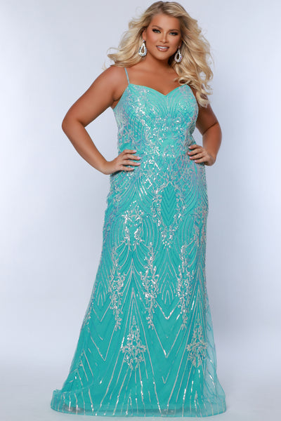 Sydney's Closet 7366 Ocean Prom Dress