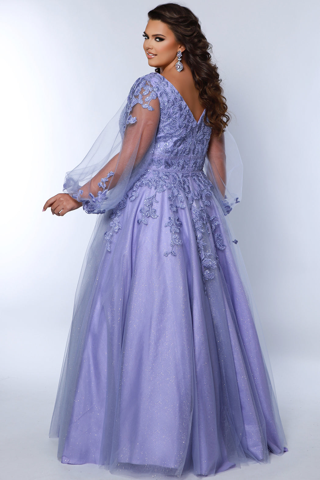 Sydney's Closet 7373 Lavender Prom Dress