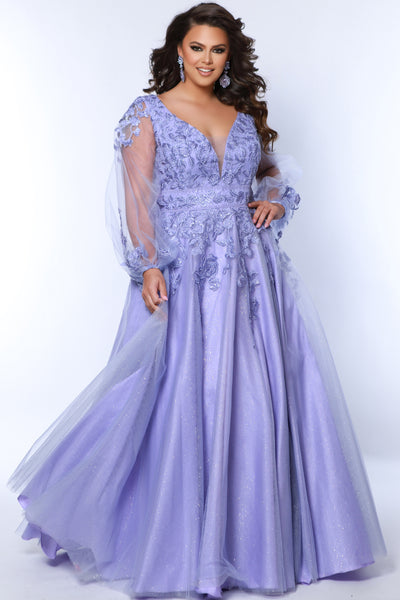 Sydney's Closet 7373 Lavender Prom Dress