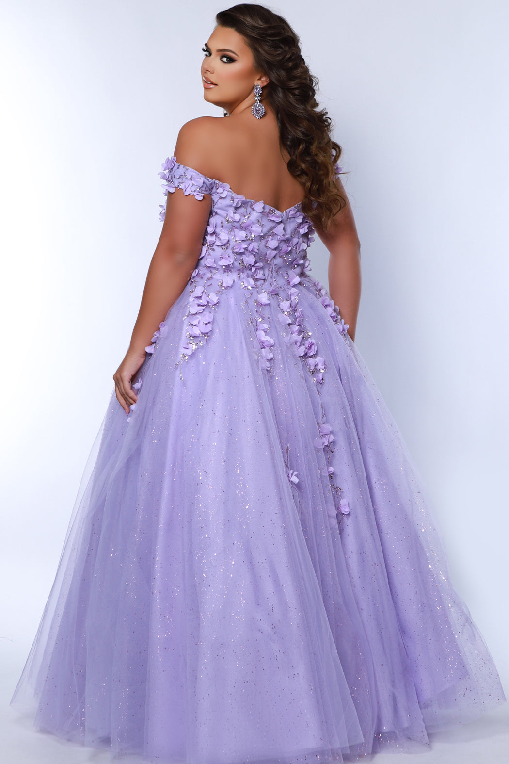 Sydney's Closet 7379 Lavender Prom Dress