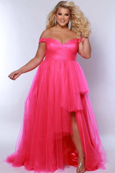 Sydney's Closet 7388 Pink Prom Dress