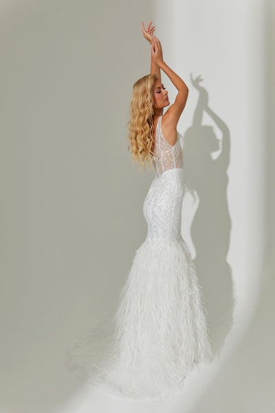 Jasz Couture 7545 White Prom Dress