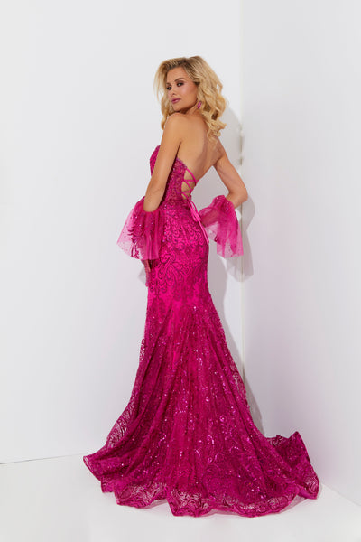 Jasz Couture 7521 Fuchsia Prom Dress