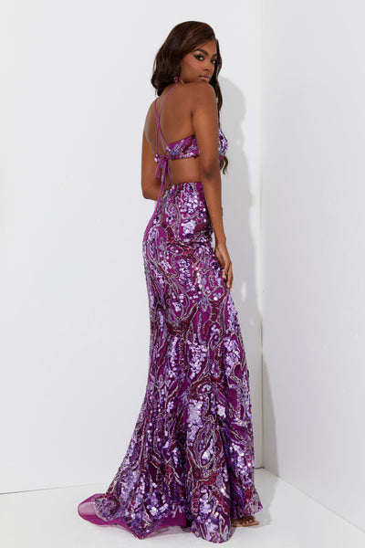 Jasz Couture 7531 Berry Prom Dress