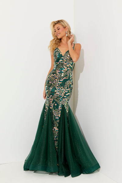 Jasz Couture 7515 Emerald Prom Dress