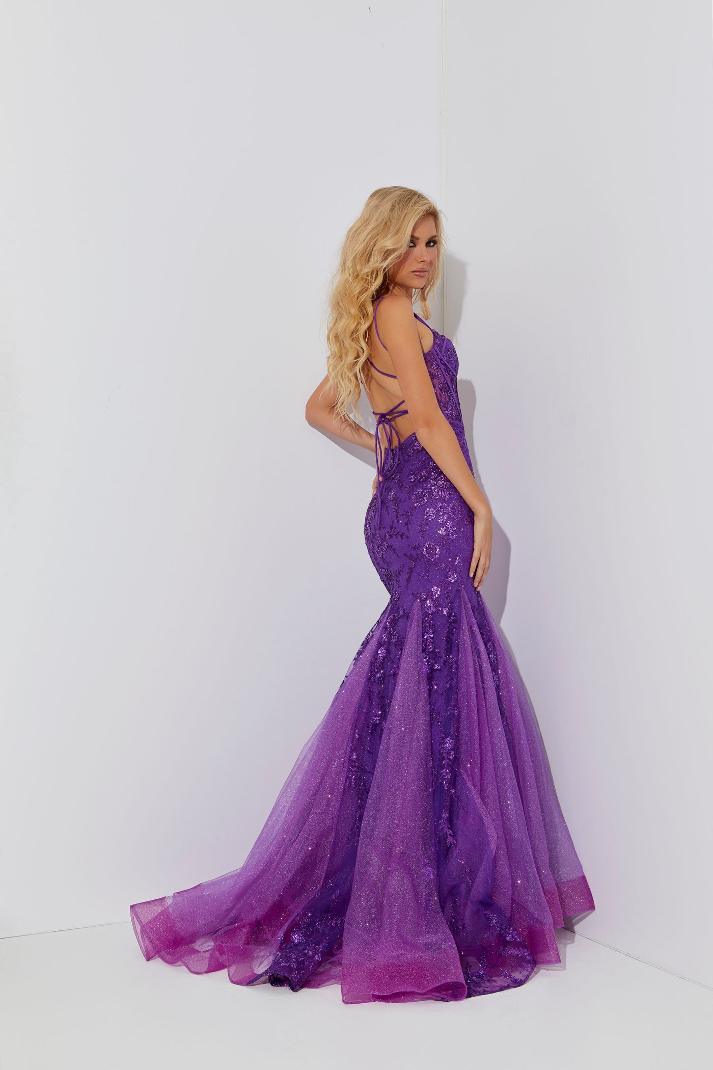 Jasz Couture 7557 Purple Prom Dress