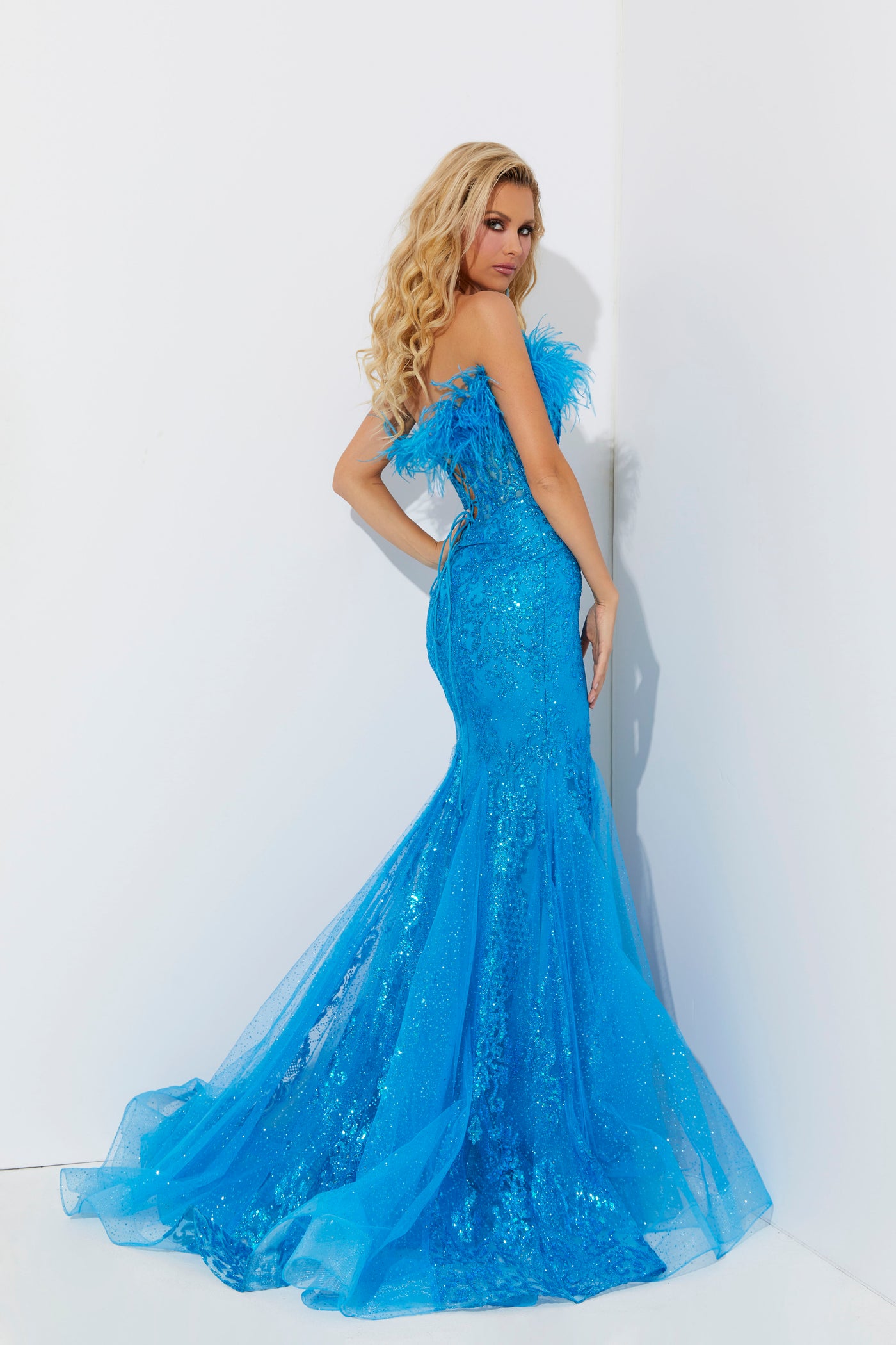 Jasz Couture 7572 Ocean Blue Prom Dress