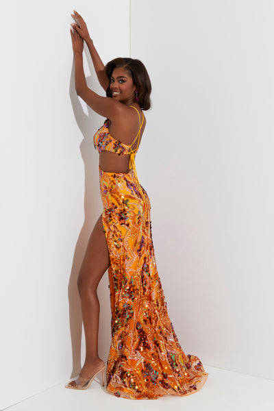Jasz Couture 7531 Tangerine Prom Dress
