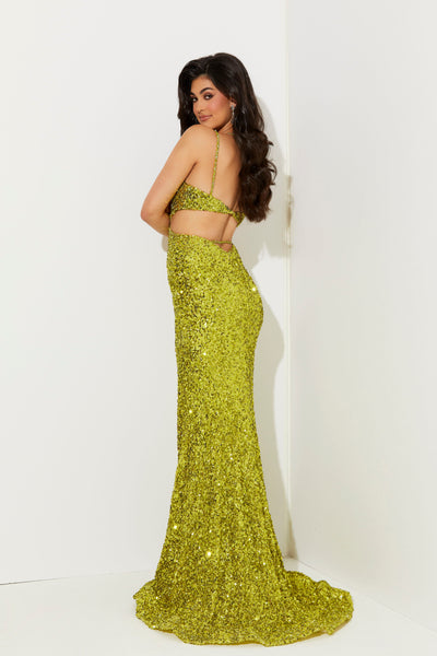 Jasz Couture 7526 Apple Green Prom Dress