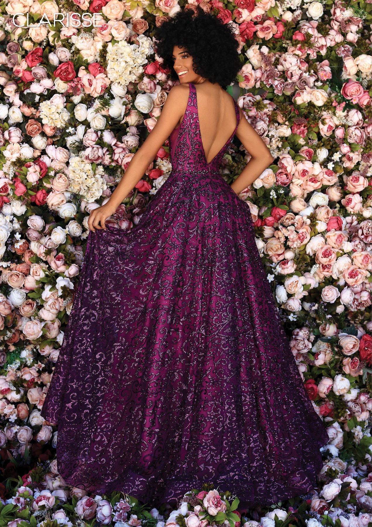 Clarisse 800309 Plum Prom Dress – PROM BAE