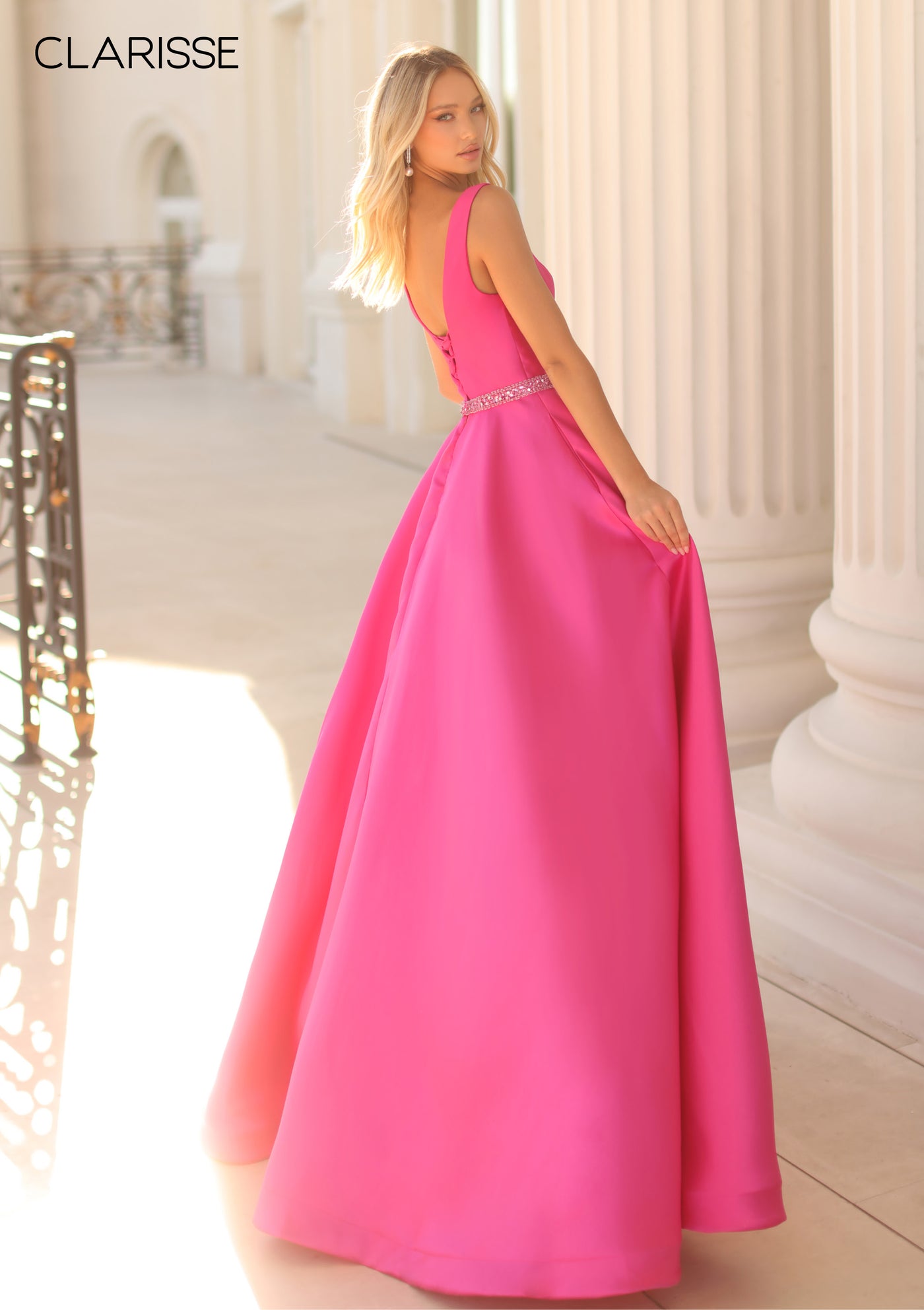 Clarisse 810269 Fuchsia Prom Dress
