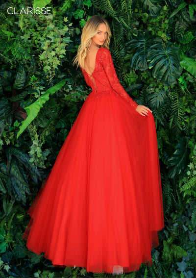 Clarisse 810289 Red Prom Dress