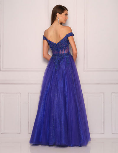 Dave and Johnny 11035 Royal Prom Dress