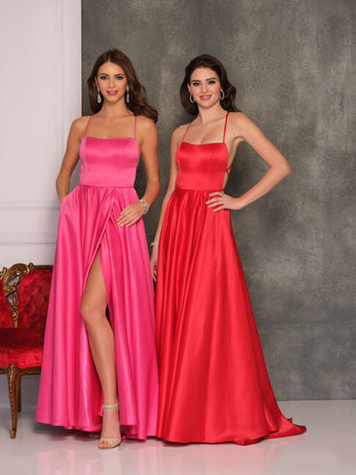 Dave and Johnny 6690 Red Prom Dress