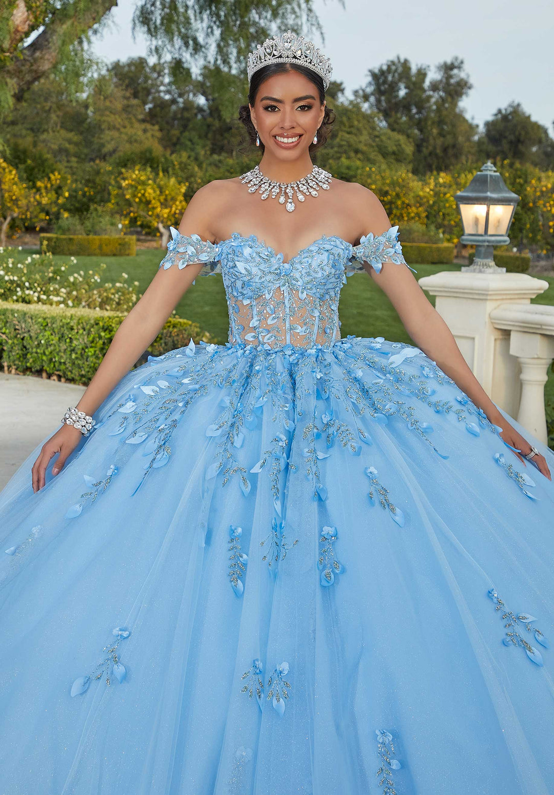 Morilee 60181 Bahama Blue Quinceaera Dress Morilee 60181 Bahama Blue Quinceaera Dress