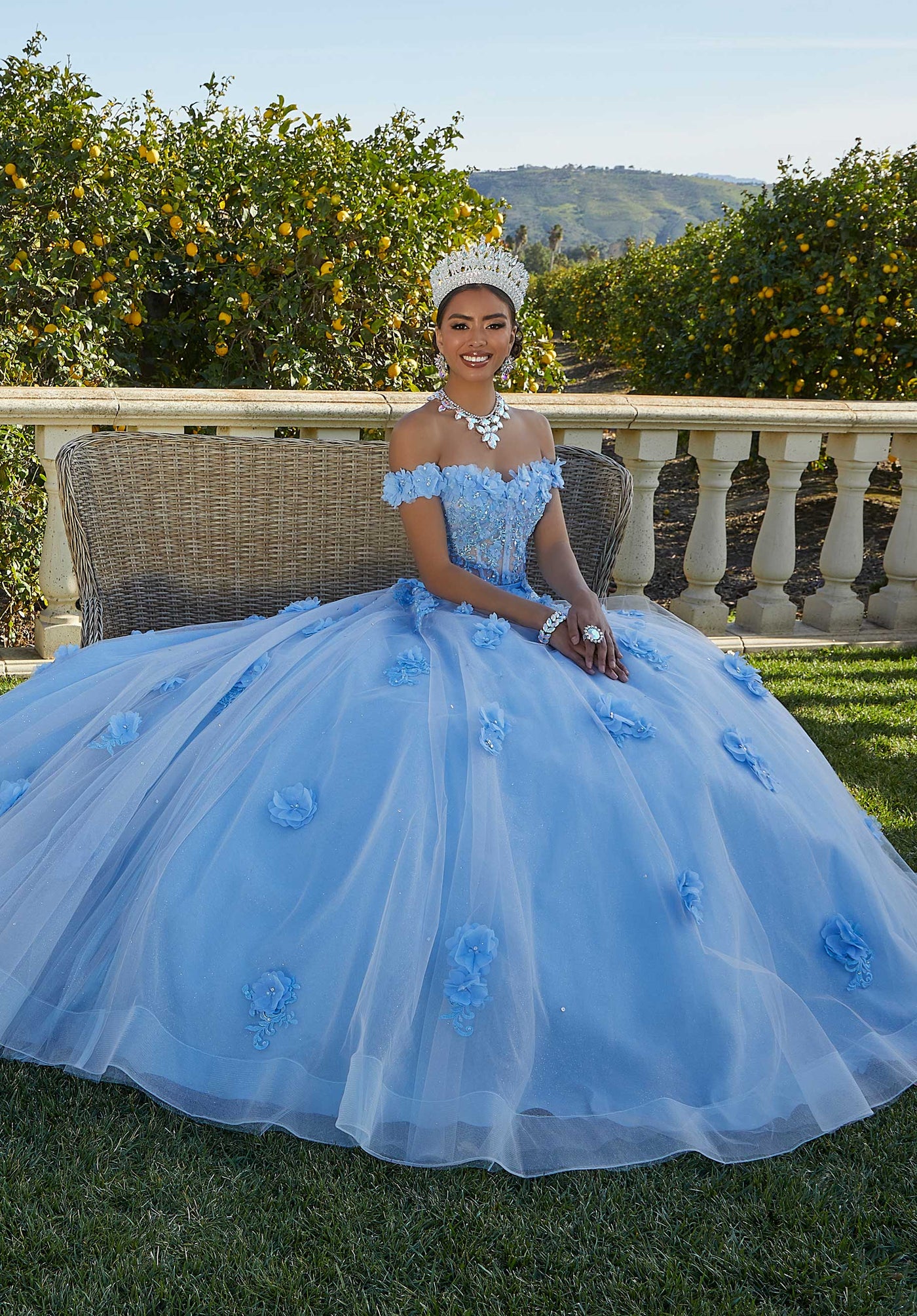 Morilee 60185 Bahama Blue/Blush Quinceañera Dress – PROM BAE Morilee 60185 Bahama Blue/Blush Quinceañera Dress – PROM BAE
