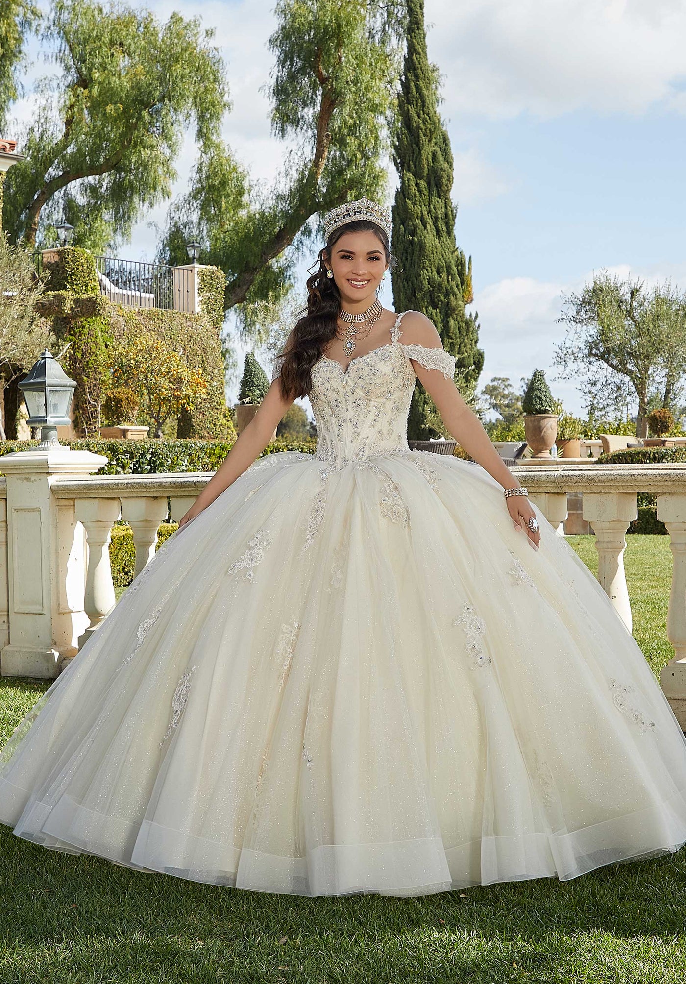 Morilee 89422 Champagne Quinceaera Dress Morilee 89422 Champagne Quinceaera Dress
