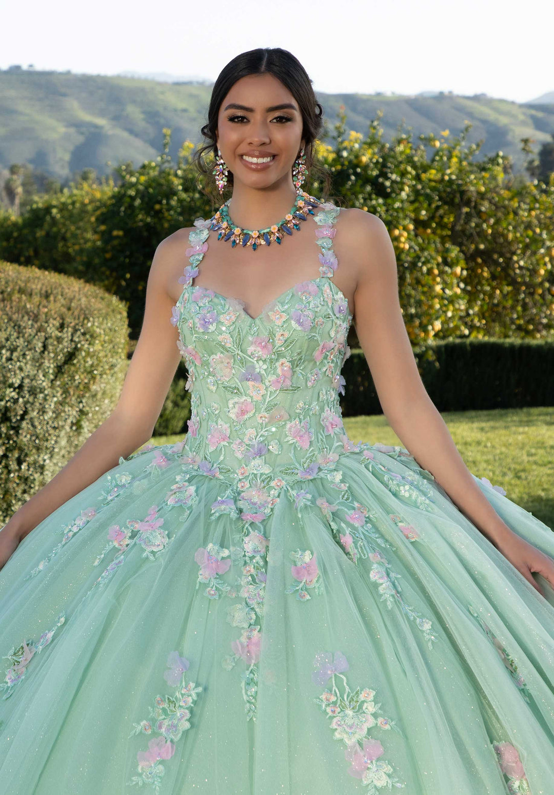 Morilee 89424 Sage/Multi Quinceaera Dress Morilee 89424 Sage/Multi Quinceaera Dress