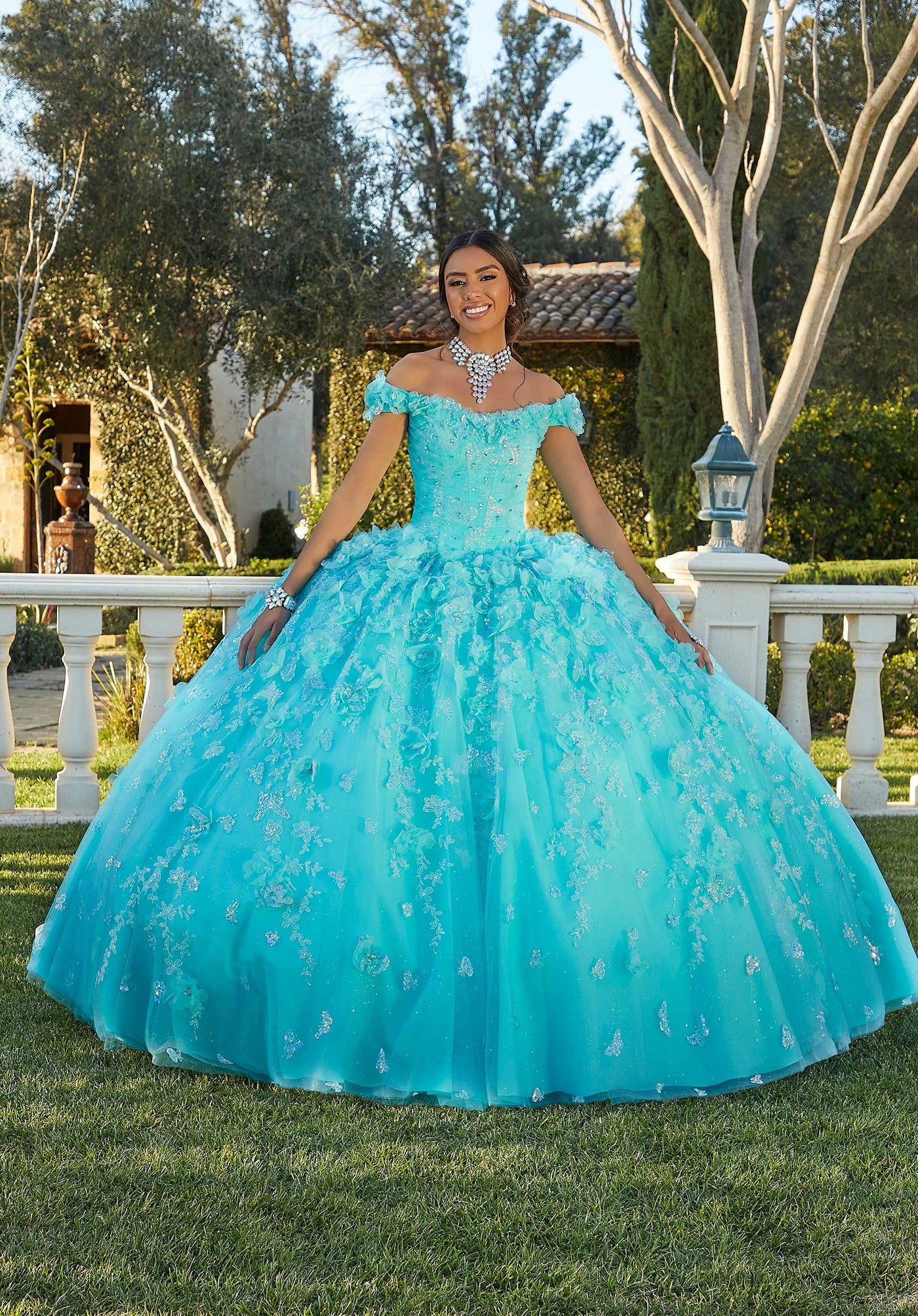Morilee 89425 Aqua Quinceaera Dress Morilee 89425 Aqua Quinceaera Dress