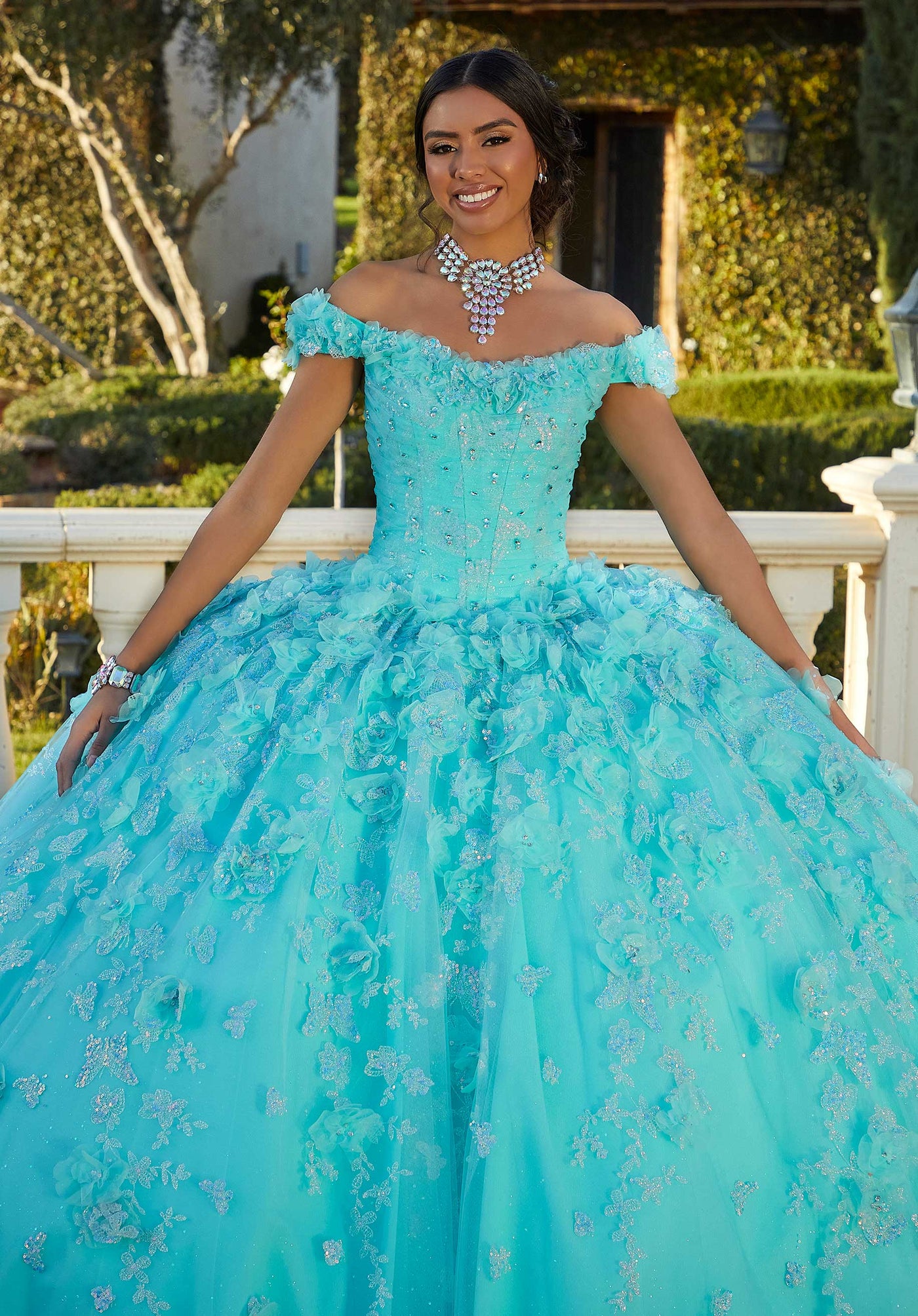 Morilee 89425 Aqua Quinceaera Dress Morilee 89425 Aqua Quinceaera Dress