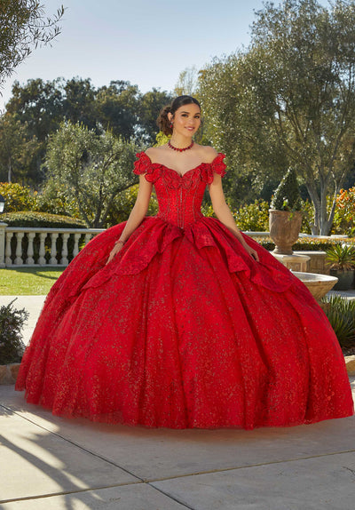 Morilee 89431 Red Quinceañera Dress