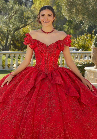 Morilee 89431 Red Quinceañera Dress